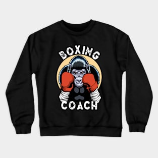 Gorilla  Boxing Coach Crewneck Sweatshirt